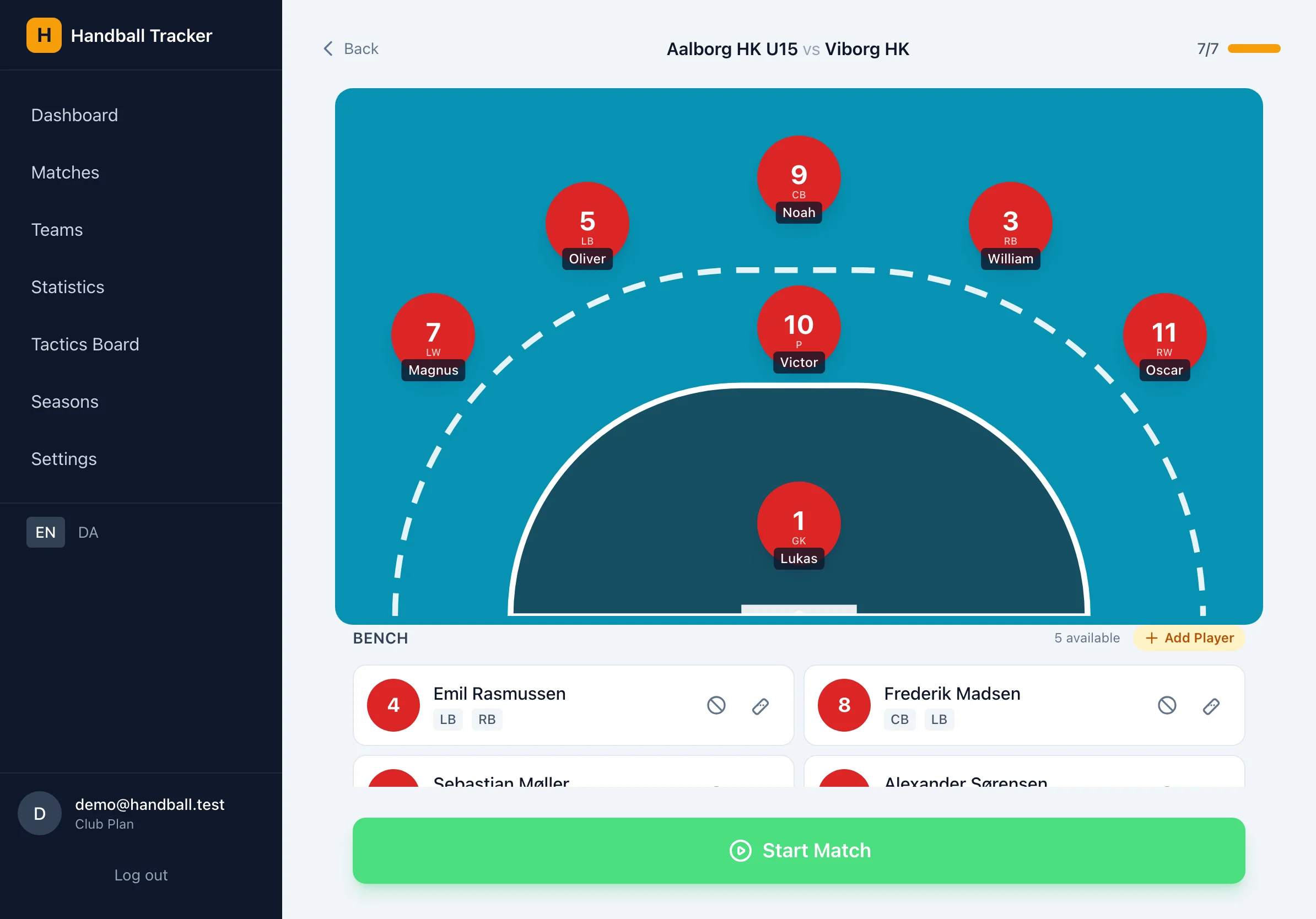 From paper to digital - simplifying handball statistics